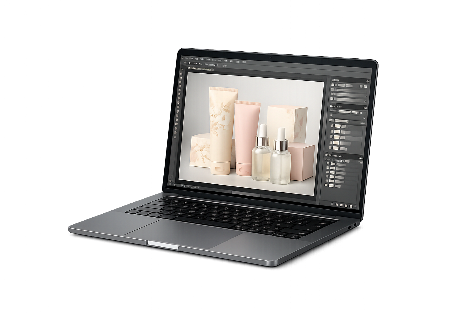 Scandinavian Skincare Design in Progress