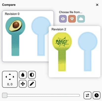 Compare packaging design files without Adobe