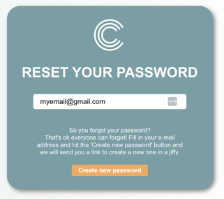 how to reset your password