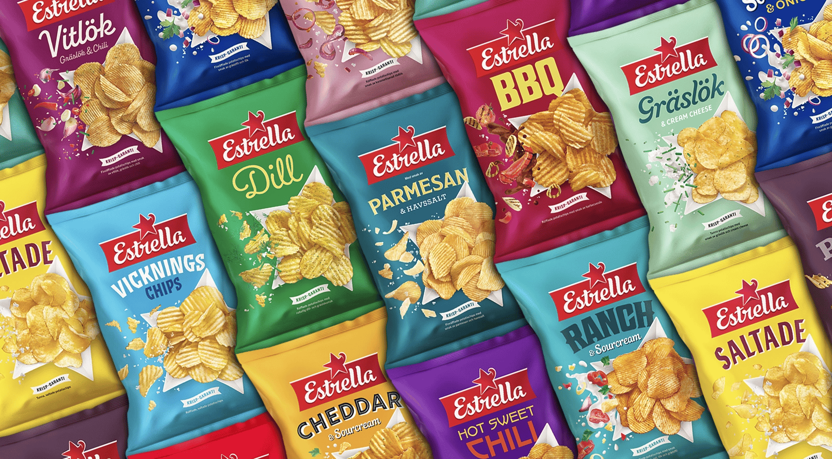 collabra Estrella chips packaging redesign