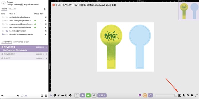 rotate artwork in Cway Viewer 