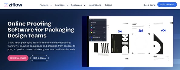 ziflow online proofing software