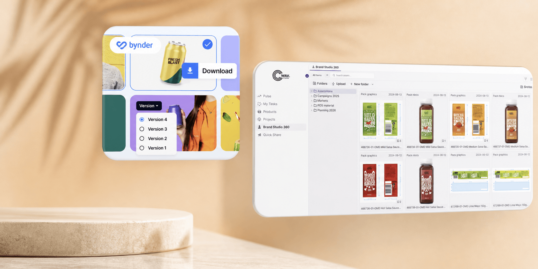 Cway vs Bynder: which platform fits your packaging artwork workflow?