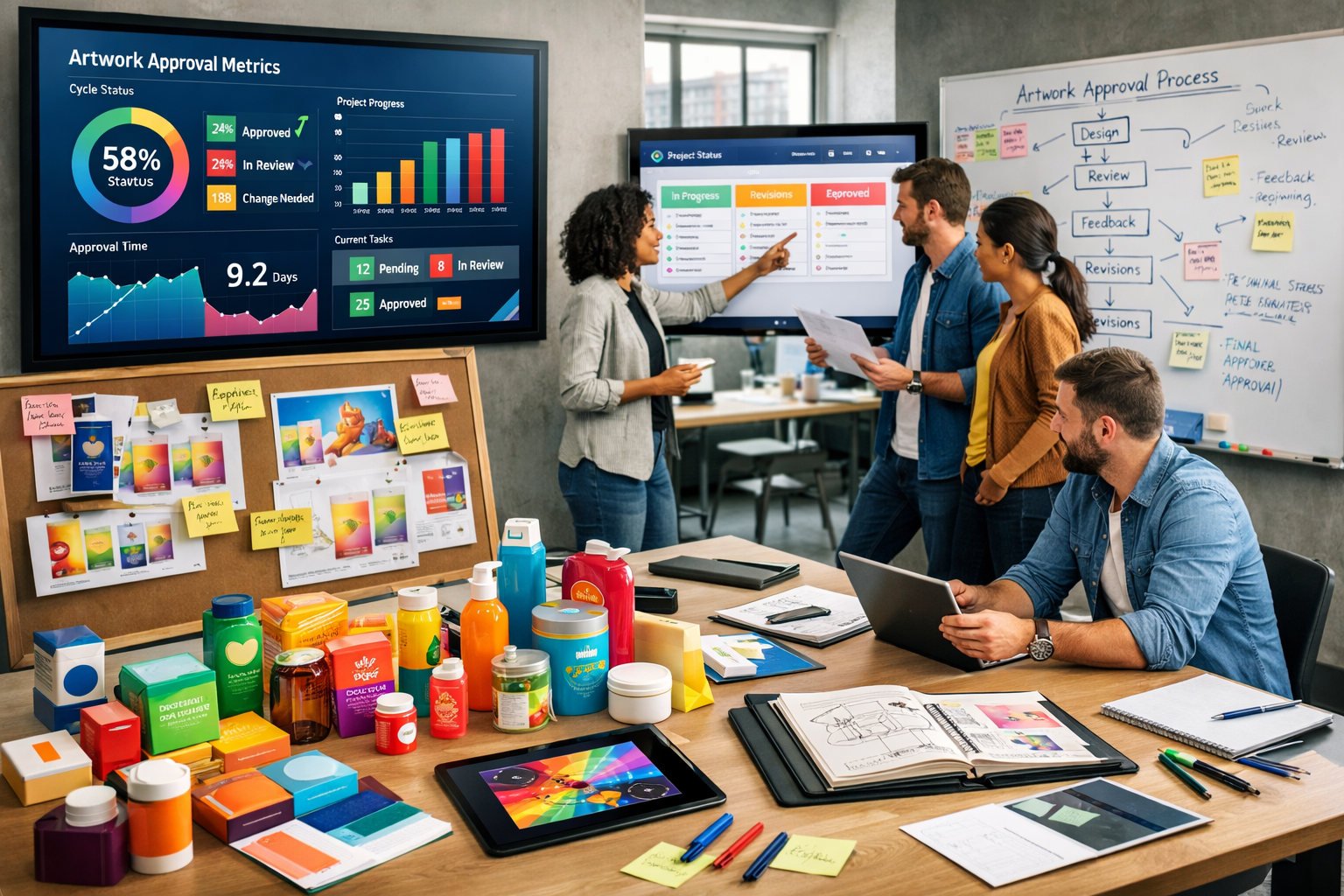 13 artwork approval bottlenecks and KPI gains in 2026
