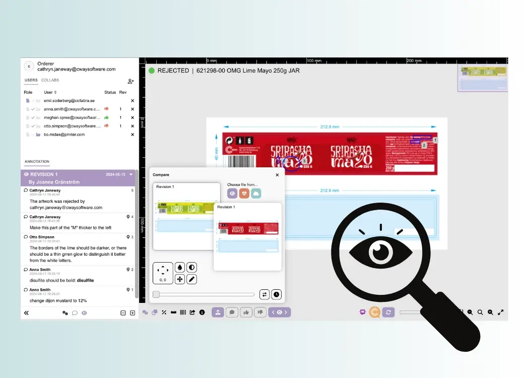 How to choose the best label and packaging proofing software