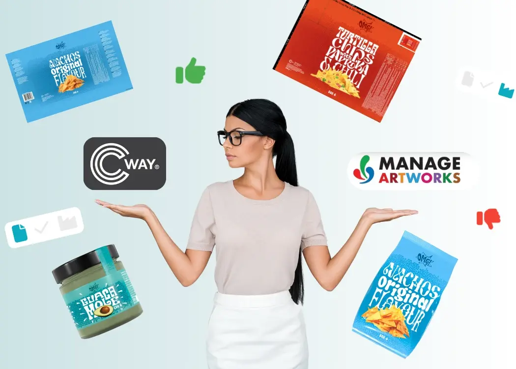 ManageArtworks vs Cway: which software suits your packaging needs?