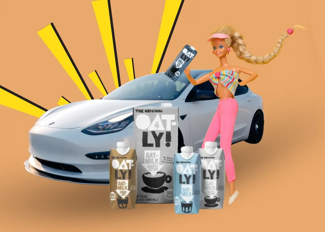 What ties Barbie, Oatly & Tesla together? Brilliant packaging