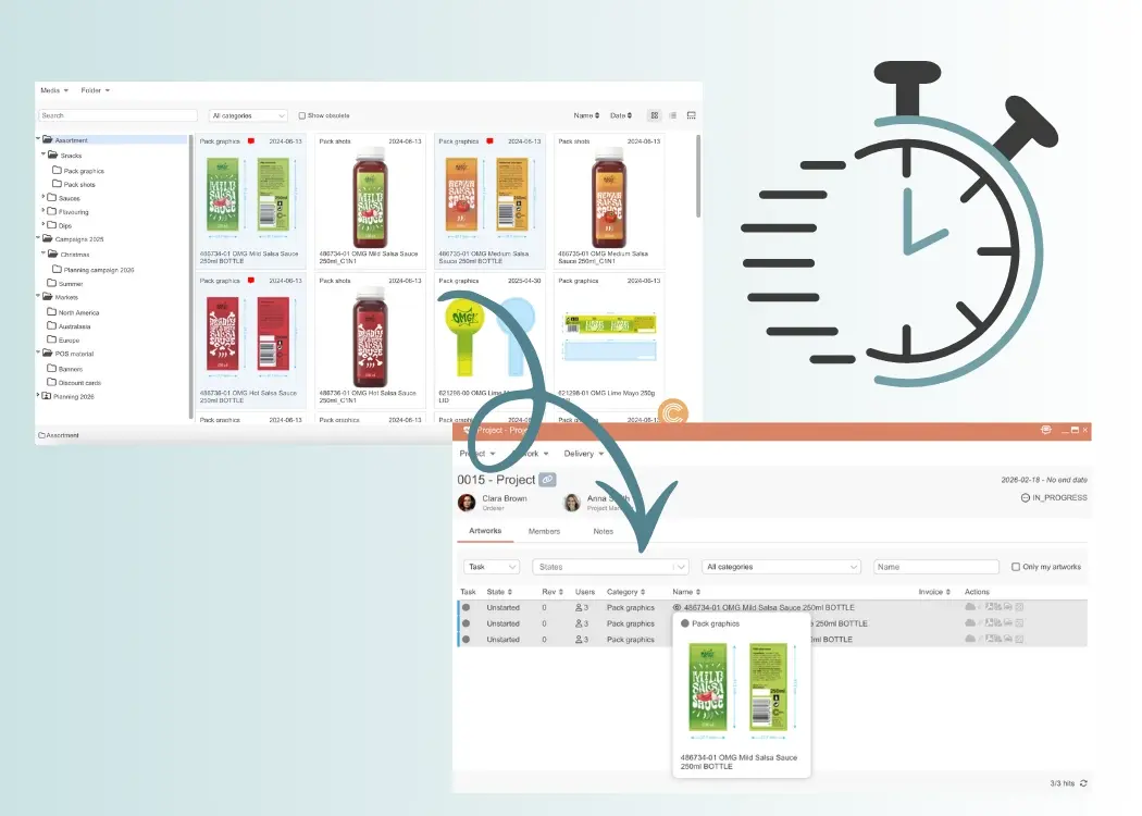 Use Case: Starting a Packaging Project Directly from Brand Studio 360